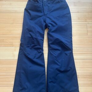 Kids Navy Blue Snow Pants